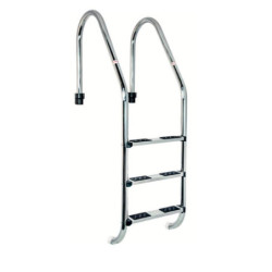 escalera acero inoxidable piscina enterrada