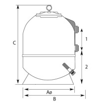 Filtro Grana | Depuradora Arena Piscina