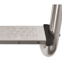 Escalera Elevada Piscina Plataforma/Jardín | Acceso Profesional