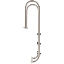 Escalera Elevada Piscina Plataforma/Jardín | Acceso Profesional