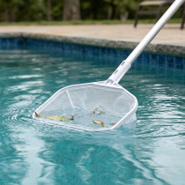 Recogehojas Plano Superficie Piscina | Limpieza Profesional
