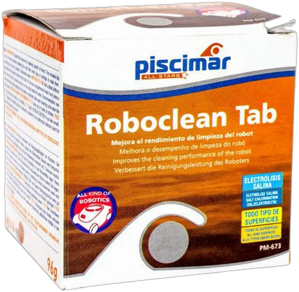 Piscimar RoboClean Tab PM-673 | Coagulante para robot | Piscicamp Piscimar RoboClean Tab PM-673 | Coagulante para robot | Piscicamp