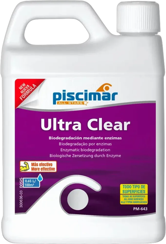 Piscimar Ultra Clear PM-643 | Clarificante enzimático | Piscicamp Piscimar Ultra Clear PM-643 | Clarificante enzimático | Piscicamp