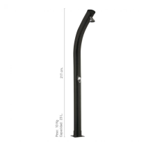 Ducha Solar RP23L Curva Alta Eficiencia | Piscina Profesional