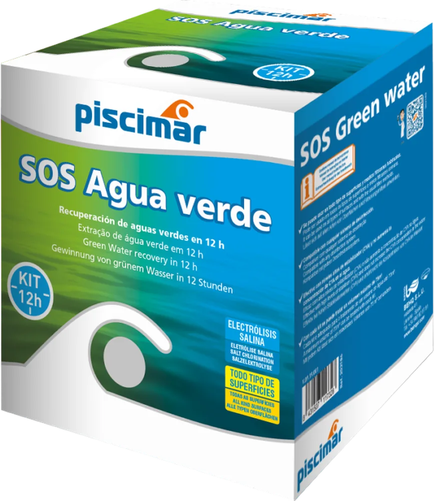 Piscimar SOS Agua Verde | Recupera agua verde en 12h | Piscicamp Piscimar SOS Agua Verde | Recupera agua verde en 12h | Piscicamp
