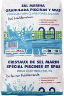 Sal Marina Granulada 25 Kg | Para Cloradores Salinos | Piscicamp