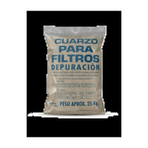 Arena Filtrante de Sílice 25 Kg para Filtros de Piscina | Piscicamp