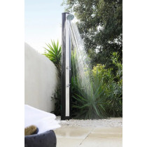 Ducha Solar 35L Depósito Grande Rociador Integrado | Piscina