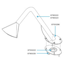 Cañón FIDJI Hidromasaje Decorativo Piscina Spa | Profesional