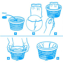 Prefiltros Net'Skim Cesta Skimmer | Mayor Filtración Piscina