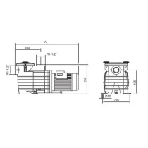BlueOcean Bomba Silenciosa Alta Eficiencia | Piscina Profesional