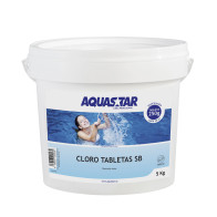 cloro tabletas aquastar 250g tratamiento básico