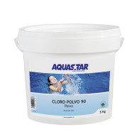 desinfectante polvo aquastar 90% uso intensivo