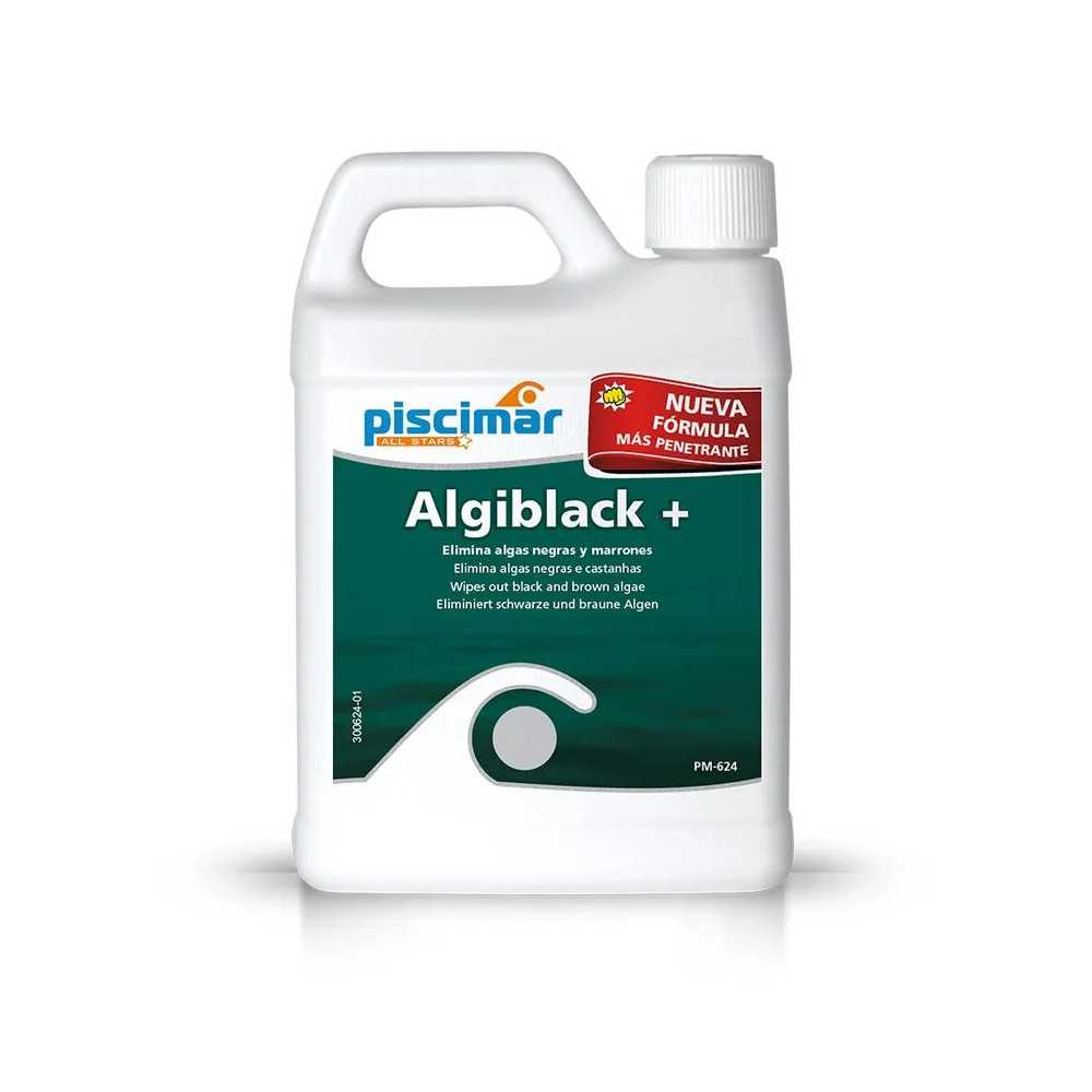 aquastar algiblack+ antialgas potente piscina