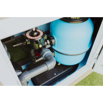 Piscina Modular COMPACT POOL 230 Acero | Compacta Resistente