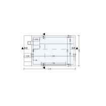 Piscina Modular COMPACT POOL 230 Acero | Compacta Resistente