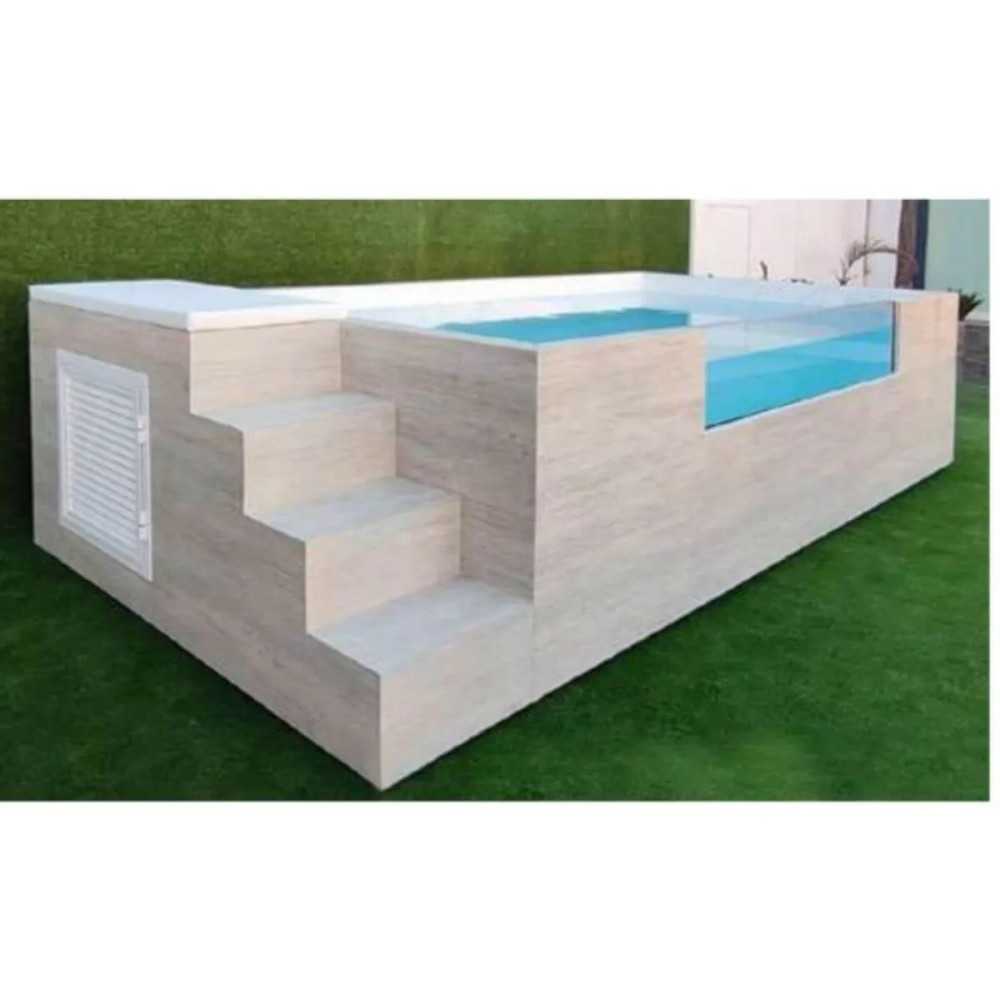 piscina modular compact pool 240 acero
