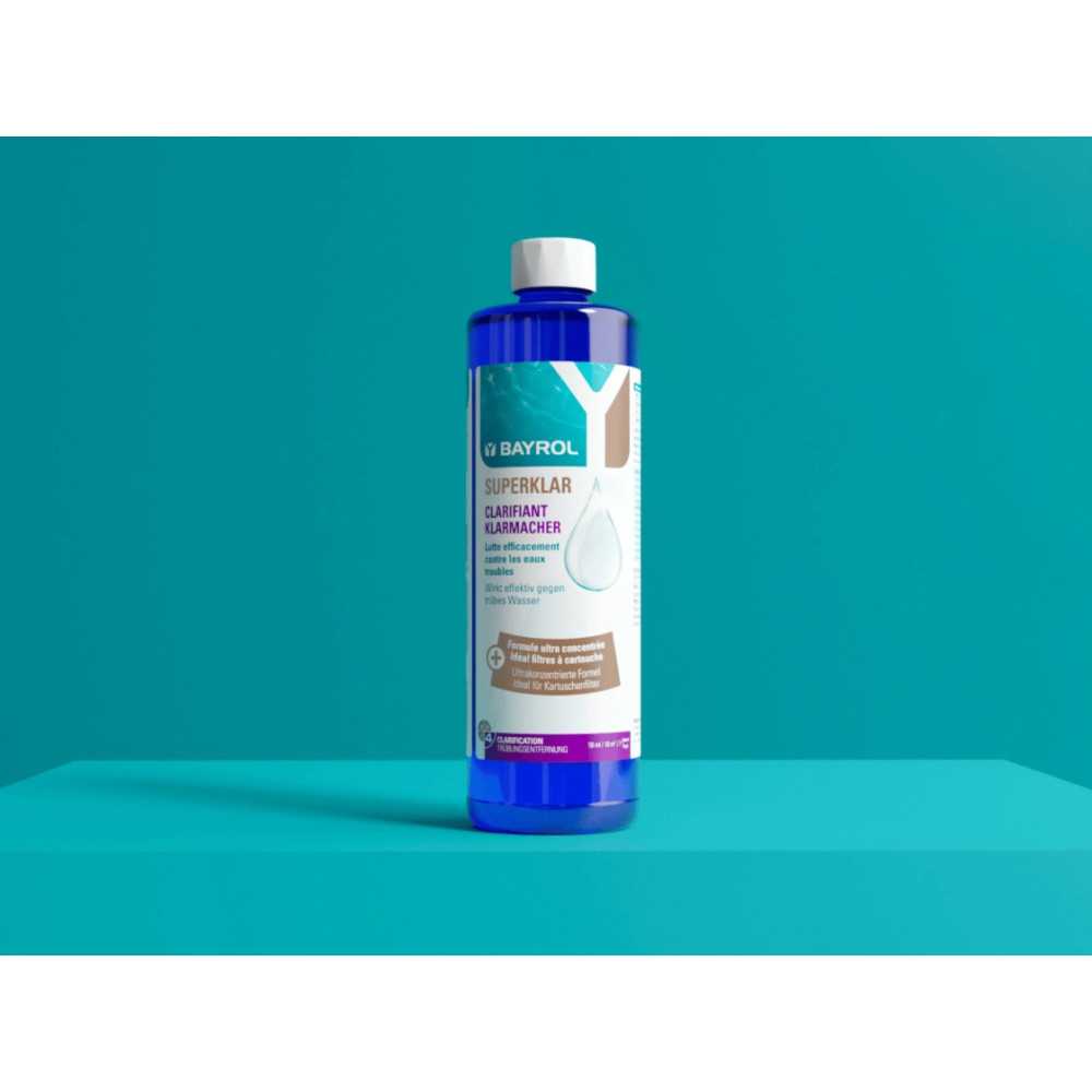 clarificante agua superklar piscina