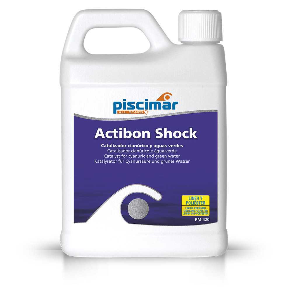 cloro choque líquido pm-420 actibon shock