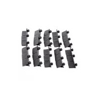 Recambio limpiafondos Dolphin Tiras de goma aspiración (10 uds)