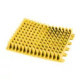 Recambio limpiafondos Dolphin Semi cepillo PVC amarillo