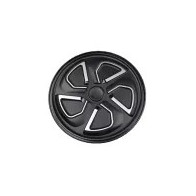 Recambio limpiafondos Zodiac Llanta negra y plata Alpha iQ