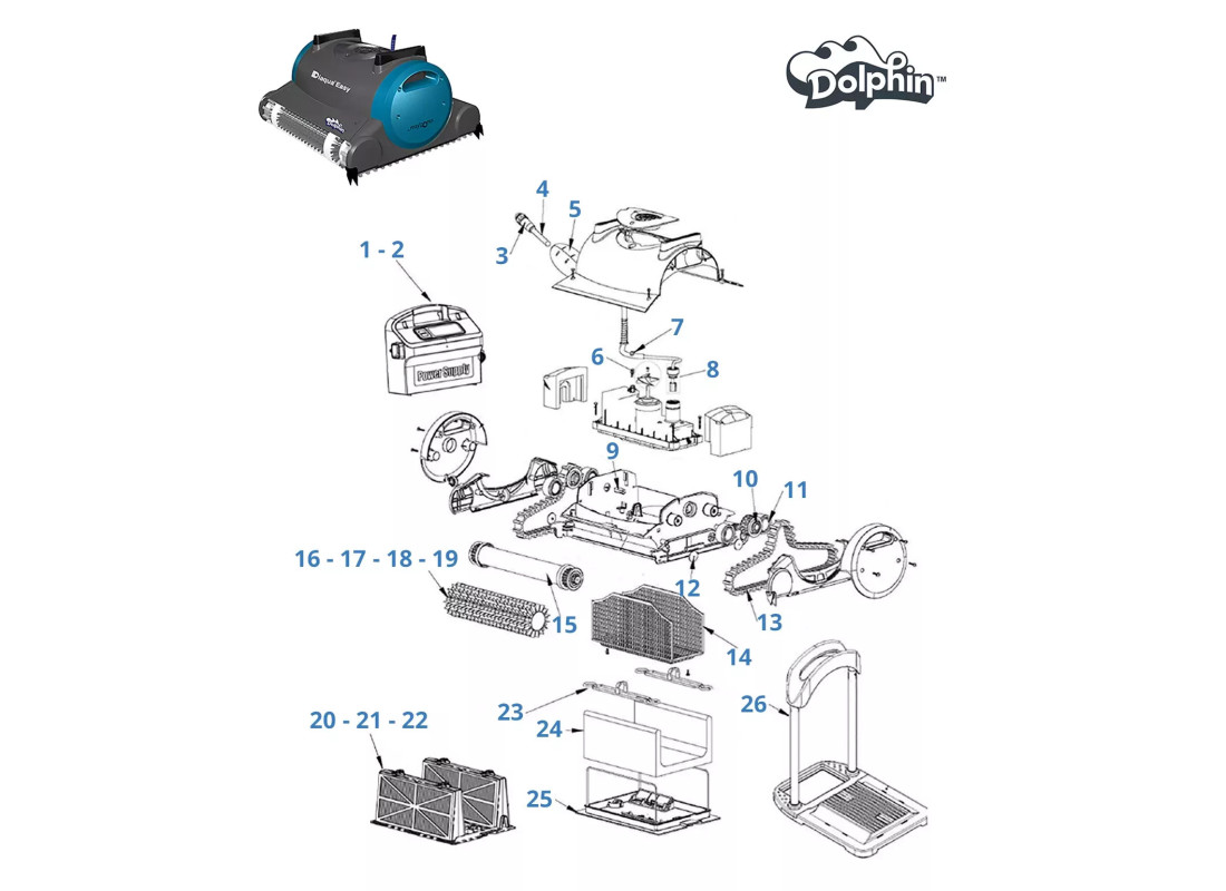 Recambios Diaqua Easy | Piscicamp