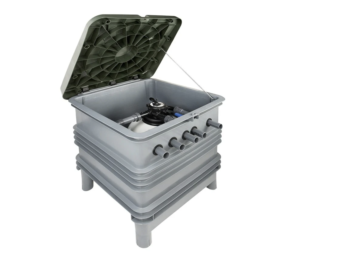 Casetas para equipos de filtración