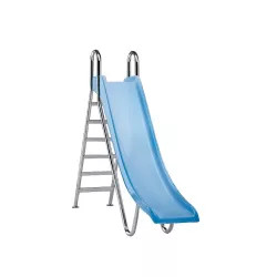 Toboganes y trampolines de piscina